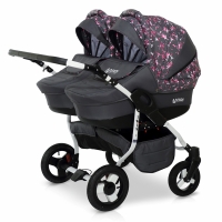 Детская коляска для двойни VERDI Twin 13